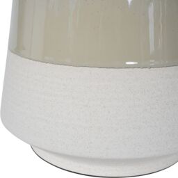 Libra Interiors Canterbury Soft Green Dipped Glaze Table Lamp 58cm with Ivory Coolie Shade in Pale Green - thumbnail 4