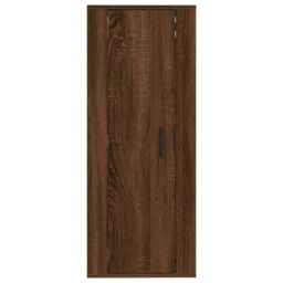 Berkfield Home Wall Mounted TV Cabinet Brown Oak 40x34, 5x100 cm - thumbnail 5