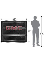 GMC Editors Gmc Front Grill Silky Touch Super Soft Throw Blanket 152 X 127 cm in White - thumbnail 5
