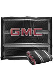 GMC Editors Gmc Front Grill Silky Touch Super Soft Throw Blanket 152 X 127 cm in White - thumbnail 2