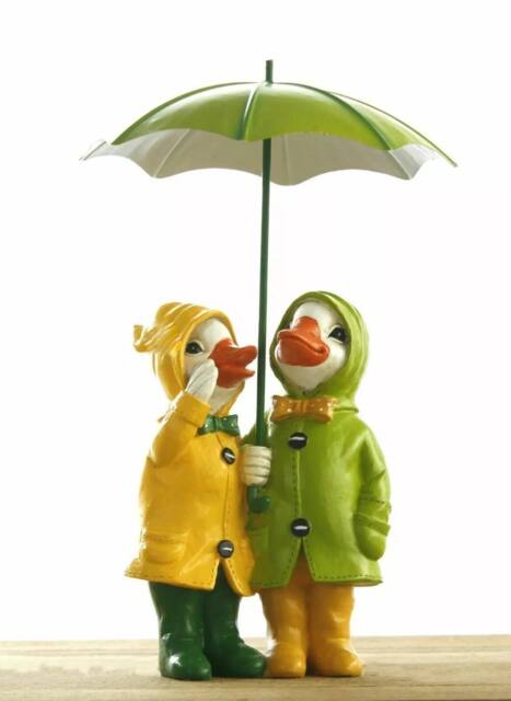 Marco Paul Duck with Umbrella Outdoor Garden Ornaments - image 1