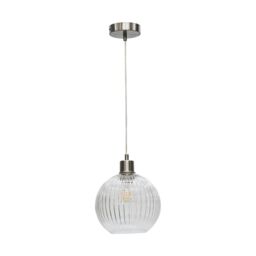First Choice Lighting Carss - Satin Nickel Ceiling Pendant Flex Suspension Kit for Shades in Silver - thumbnail 2