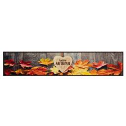Berkfield Home Kitchen Rug Washable Autumn 60x300 cm Velvet - thumbnail 2
