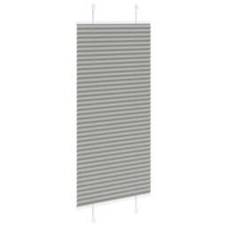 Berkfield Home Pleated Blind Anthracite 60x100 cm Fabric Width 59.4 cm Polyester in Dark Grey - thumbnail 4