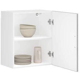 Berkfield Home Kitchen Wall Cabinet¬†Porto Grey Sonoma Engineered Wood in Light Grey - thumbnail 2