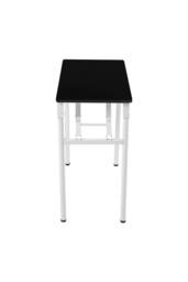 Living and Home 80 x 40cm Home Office Foldable Computer Desk with Adjustable Foot Pads in Black - Size: 80 x 40 cm - thumbnail 4