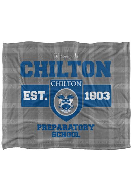 Warner Brothers Gilmore Girls Silky Touch Super Soft Throw Blanket 152x127cm in White - Size: 152x127 cm - image 1