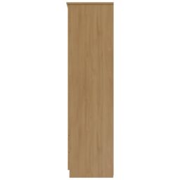 Ready Assembled 2 U Holborn Tall Triple 2 Drawer + Drawer Wardrobe (Ready Assembled) in Brown - thumbnail 2