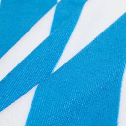 OHS Dino Towel Bath Quick Dry Summer Travel Microfibre Absorbent Swim in Bright Blue - thumbnail 4