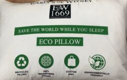 Early's of Witney 'Save the World' 4 Pack Pillows in White - thumbnail 2