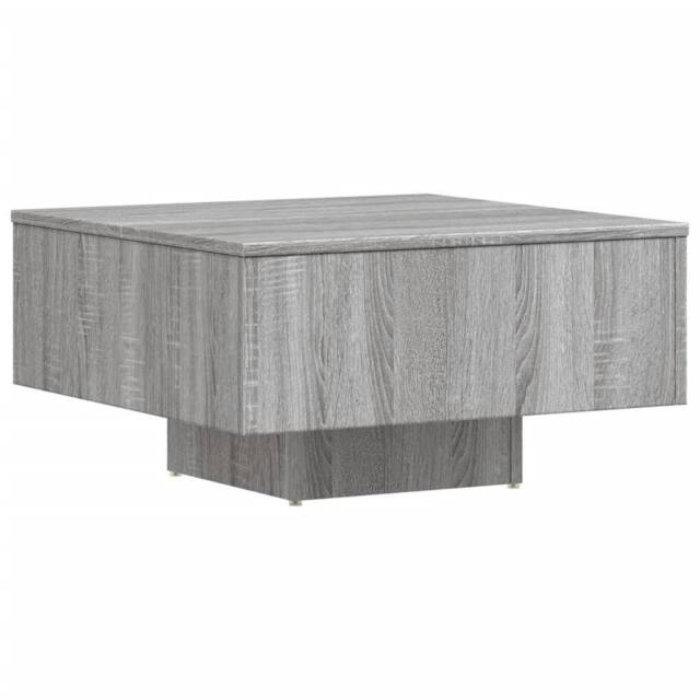 Berkfield Home Coffee Table Grey Sonoma 60x60x31.5 cm Engineered Wood - image 1