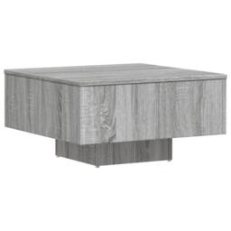 Berkfield Home Coffee Table Grey Sonoma 60x60x31.5 cm Engineered Wood - thumbnail 7