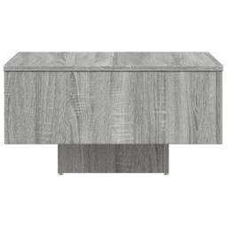 Berkfield Home Coffee Table Grey Sonoma 60x60x31.5 cm Engineered Wood - thumbnail 6
