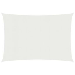 Berkfield Home Sunshade Sail 160 g/m ² White 2.5x3.5 m HDPE - thumbnail 1