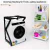 Tumble Dryer Stand Freestanding Black Stacking Kit for Front Loading Machines - thumbnail 3