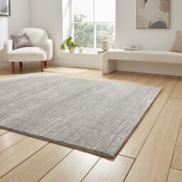 The Rug Shop UK Grey Modern Plain Easy to Clean Area Rug - Size: 200 cm x 290 cm - thumbnail 2