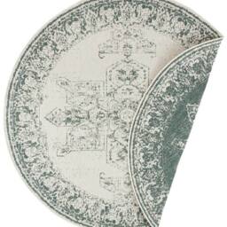 THE RUGS Borbon Reversible Indoor Outdoor Rug Flatweave Polypropylene Design in Green - Size: 200 cm x 290 cm - thumbnail 5