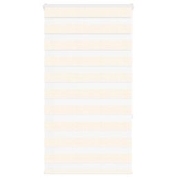 Berkfield Home Zebra Blind Marble Beige 85x150 cm Fabric Width 80.9 cm Polyester