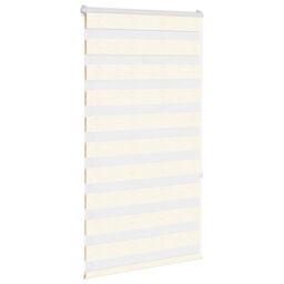Berkfield Home Zebra Blind Marble Beige 85x150 cm Fabric Width 80.9 cm Polyester - thumbnail 3