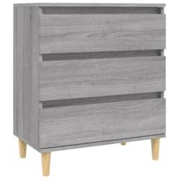 Berkfield Home Sideboard Grey Sonoma 60x35x70 cm Engineered Wood - Size: 60 x 35 x 70 cm - thumbnail 1