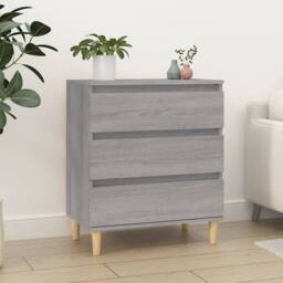 Berkfield Home Sideboard Grey Sonoma 60x35x70 cm Engineered Wood - Size: 60 x 35 x 70 cm - thumbnail 2