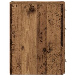 Berkfield Home Old Wood Apothecary Cabinet - 20x45.5x60 cm - Made with Engineered Wood in Brown - thumbnail 8