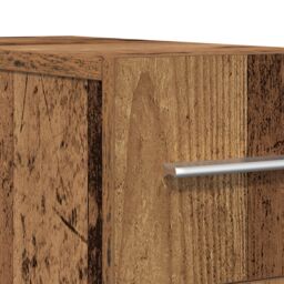 Berkfield Home Old Wood Apothecary Cabinet - 20x45.5x60 cm - Made with Engineered Wood in Brown - thumbnail 9