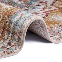 THE RUGS Strozzi Short Pile Rug Oriental Bordered Design, 8mm Pile, Durable - Size: 120 cm x 170 cm - thumbnail 3