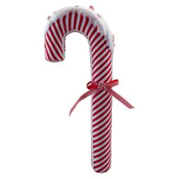 VFM e-Store Christmas Candy Cane Hanging with Hanging Loop 56cm x 22cm Red X 1 - Size: 56 cm x 22 cm - thumbnail 1
