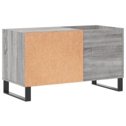 Berkfield Home Record Cabinet Grey Sonoma 85x38x48 cm Engineered Wood - Size: 85 x 38 x 48 cm - thumbnail 6