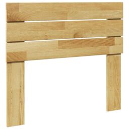 Berkfield Home Headboard 75 cm Solid Wood Oak in Brown