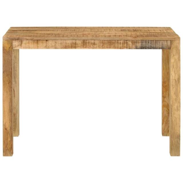 Berkfield Home Dining Table 110x55x76 cm Solid Wood Mango in Brown - Size: 110 x 55 x 76 cm - image 1