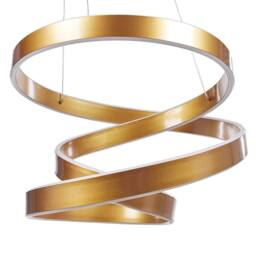 Wyld and Coco Gold Knot Pendant Lamp with Integrated LED Aluminium Modern Glam - thumbnail 4