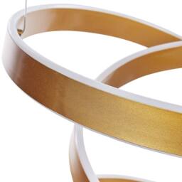 Wyld and Coco Gold Knot Pendant Lamp with Integrated LED Aluminium Modern Glam - thumbnail 5