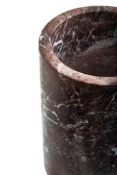 Orsina Red Marble Wine Cooler, Long-lasting Outdoor Ice Bucket, Easy to Assemble Outdoor Bucket - thumbnail 3