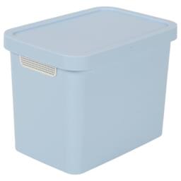 NESTLUNE Blue 3pcs 12.5L Storage Box Container Box - thumbnail 5