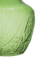 Orsina Corie Small Botanical Green Glass Vase - thumbnail 4