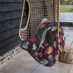 Benjamin Tate Design Sealife Designer Blanket in Natural - Size: 120 cm x 150 cm - thumbnail 3