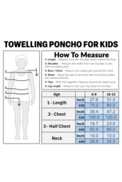 Pokemon Towelling Poncho 6/9 Years in Black - thumbnail 6