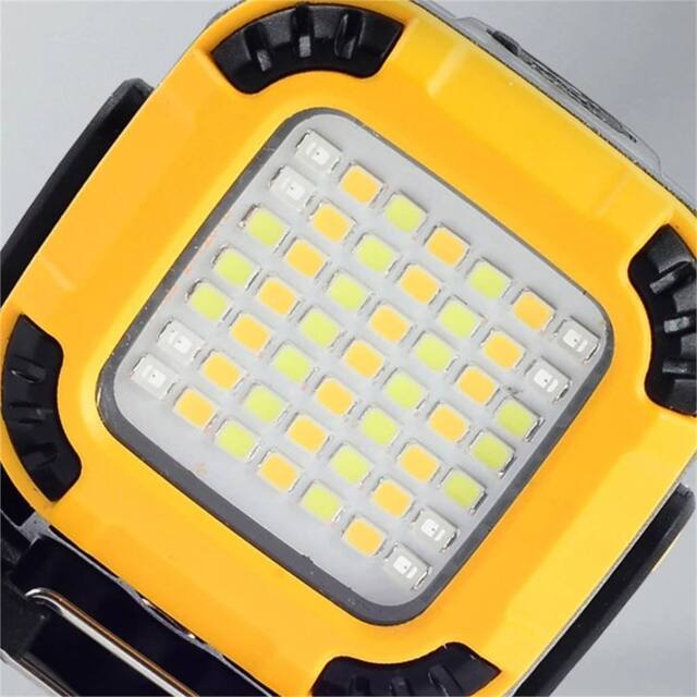 Kelvenix 2PCS Rechargeable Work Light Portable in Yellow - image 1