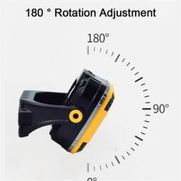 Kelvenix 2PCS Rechargeable Work Light Portable in Yellow - thumbnail 4