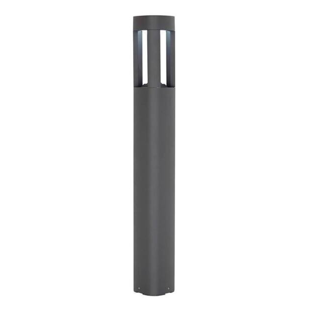 Netlighting Tribeca Outdoor Bollard Light Frosted Acrylic Grey IP54