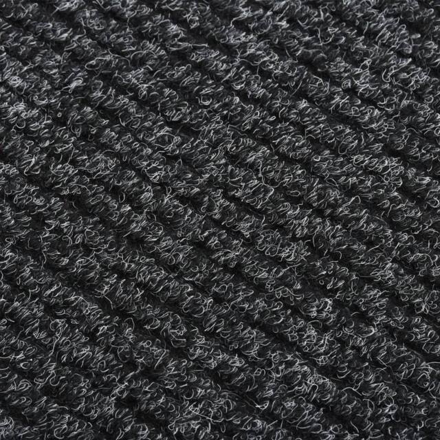 Berkfield Home Dirt Trapper Carpet Runner 100x250 cm Anthracite in Charcoal - Size: 100 cm diameter - image 1