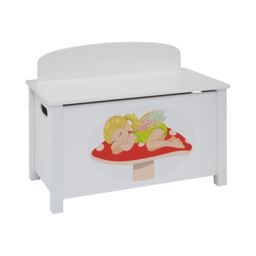Liberty House Toys Fairy Wooden Toy Box in White - thumbnail 4