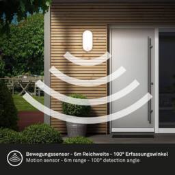 BRILONER White IP65 Sensor Included LED Safety Light - thumbnail 6