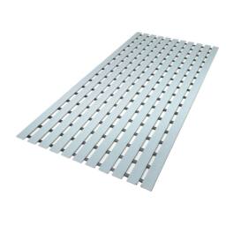 Coopers of Stortford Non-Slip Shower Mat With Fast-Draining Rubber Grip in Grey - thumbnail 3
