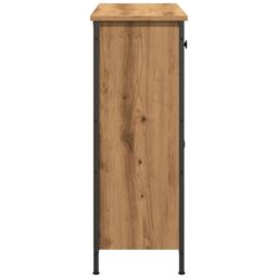 Berkfield Home Sideboard Artisan Oak 70x41x56 cm Engineered Wood in Brown - Size: 70 x 41 x 56 cm - thumbnail 5