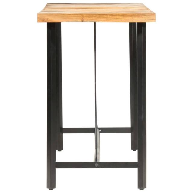 Berkfield Home Beautiful Bar Table 180x70x107 cm Solid Sheesham Wood in Brown - Size: 180 x 70 x 107 cm - image 1