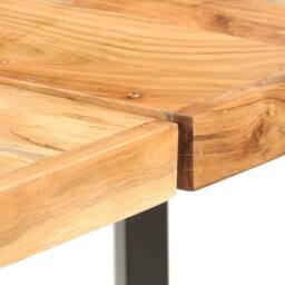 Berkfield Home Beautiful Bar Table 180x70x107 cm Solid Sheesham Wood in Brown - Size: 180 x 70 x 107 cm - thumbnail 6