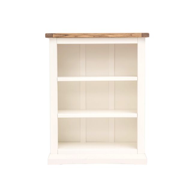 Cabinet Bits Bookcase with Plinth 90x70x25cm in Off-White - Size: 90 x 70 x 25 cm - image 1